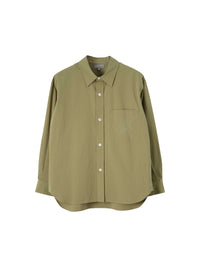 Chemise ample à poche - Green
