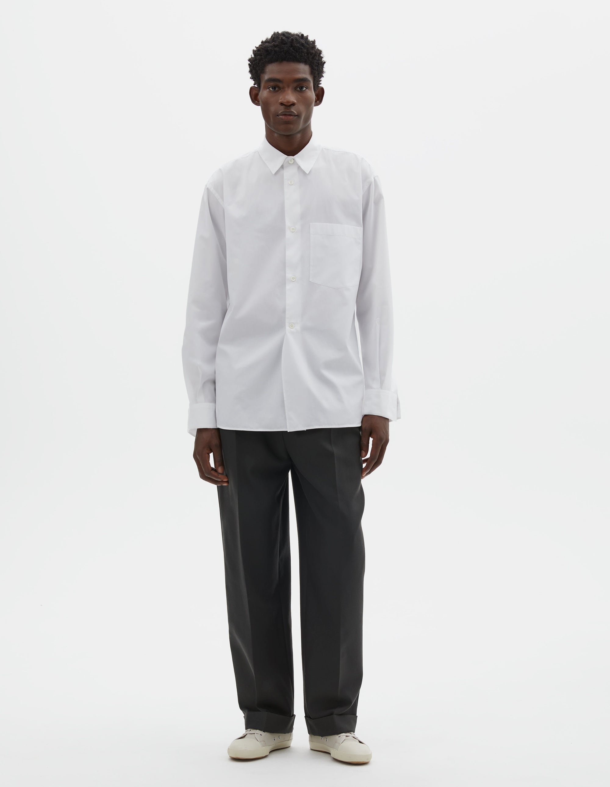 Chemise classique - White