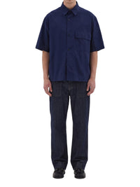 Short-sleeved shirt - Blue & Navy
