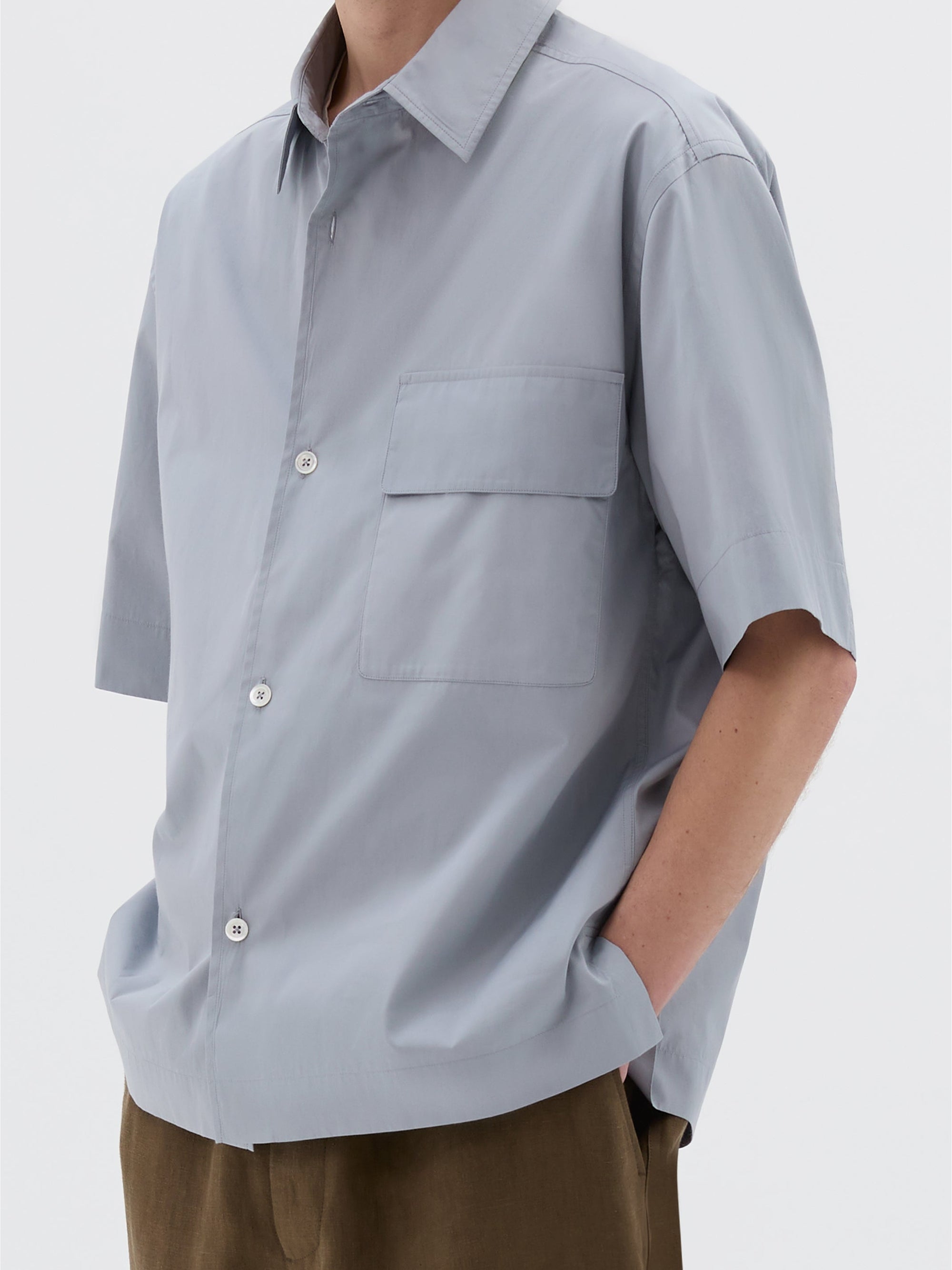 Chemise à manches courtes - Grey