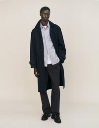 Chemise manches courtes à poche à rabat - Gray