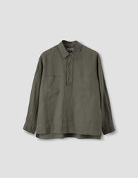 Chemise Archive à enfiler - Beige & Brown