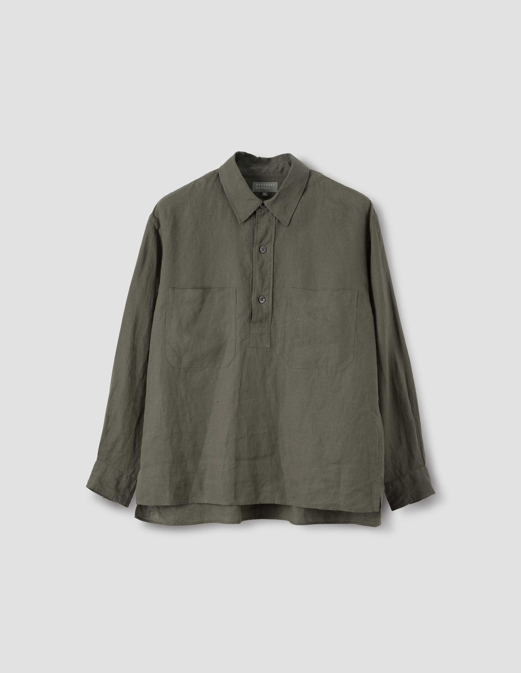 Chemise Archive à enfiler - Beige & Brown