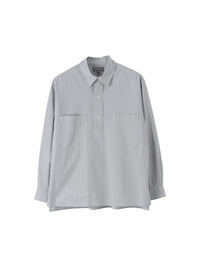 Chemise ample à poches - Grey