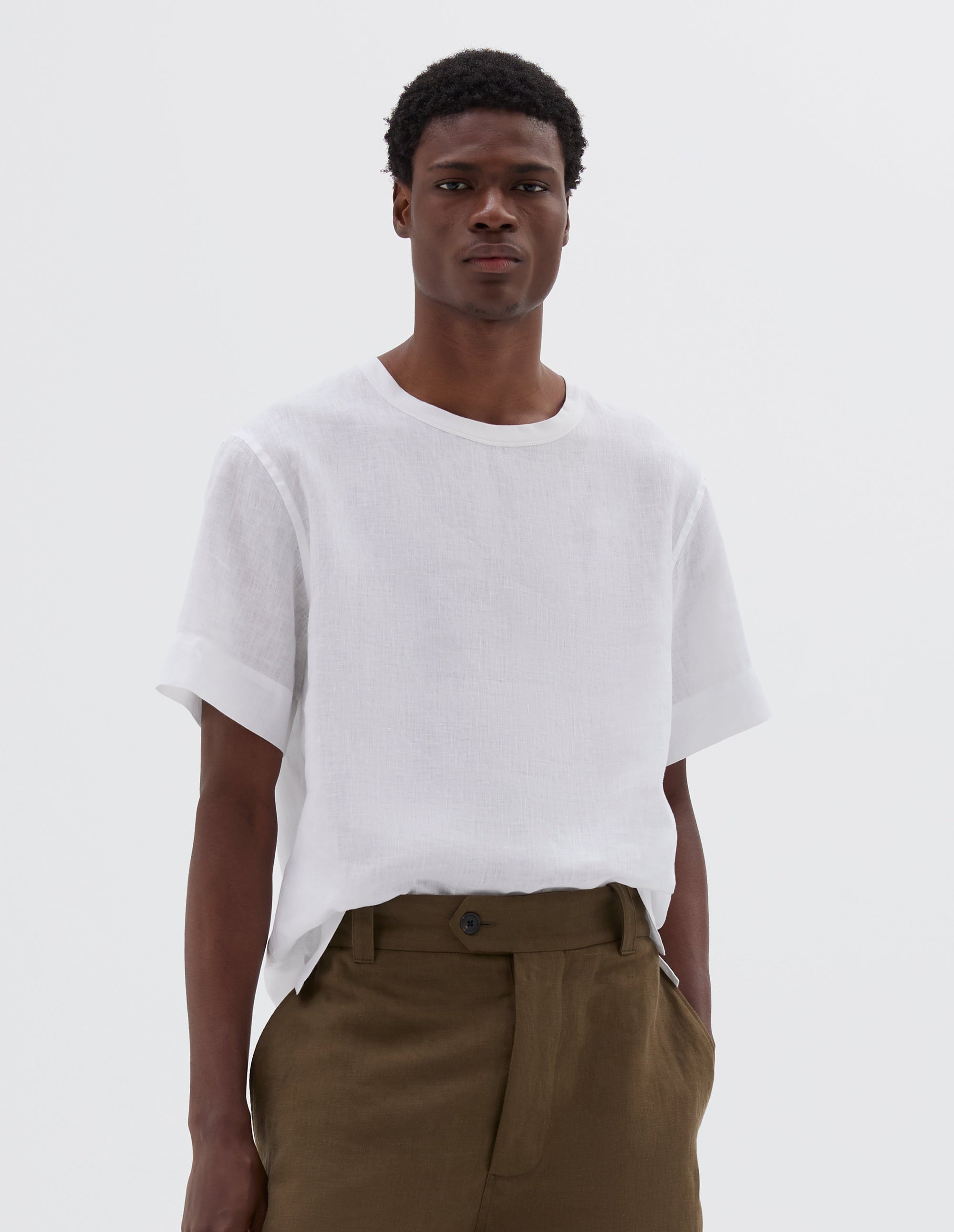 T-shirt tissé - White