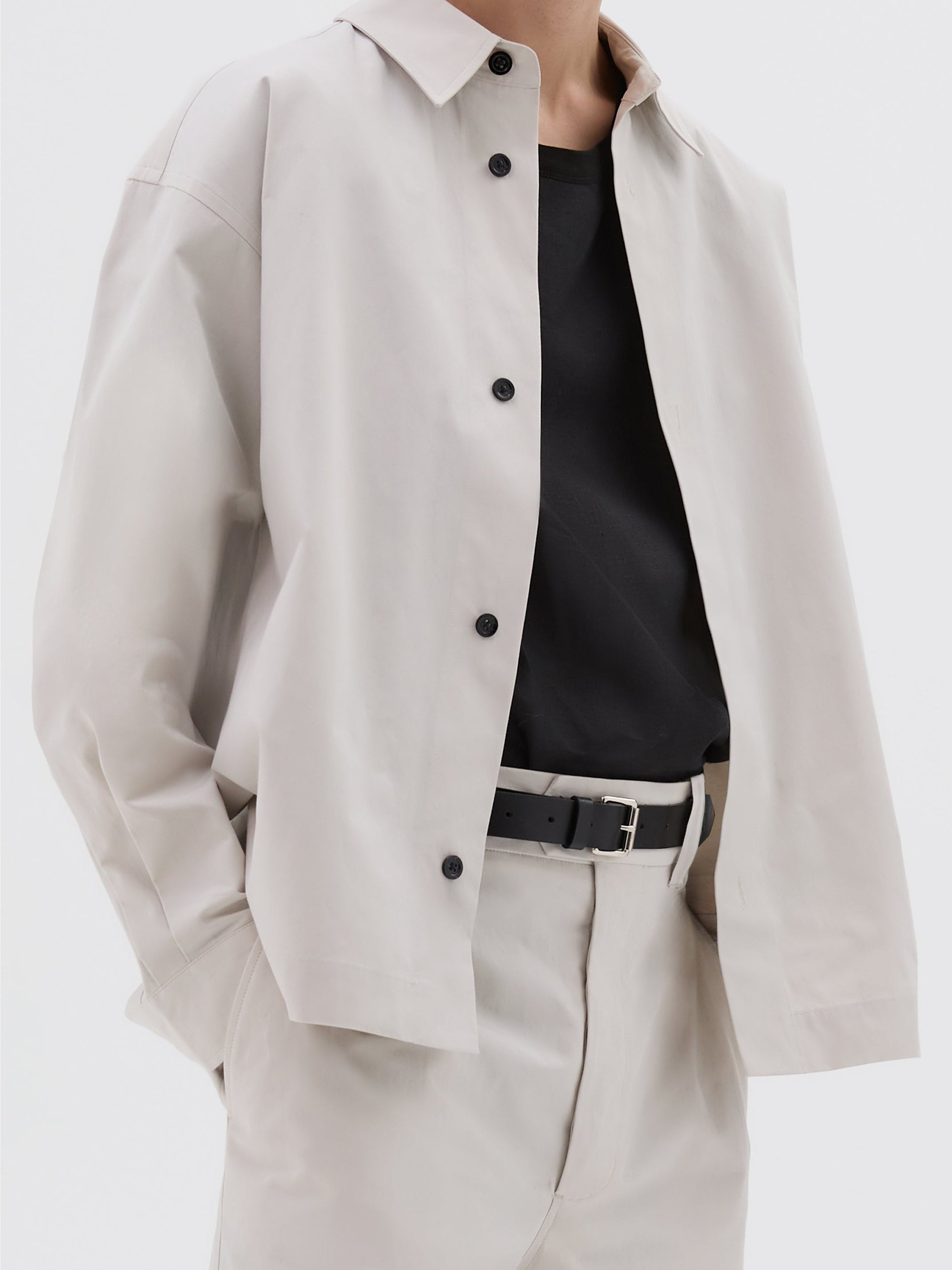 Chemise oversize - White