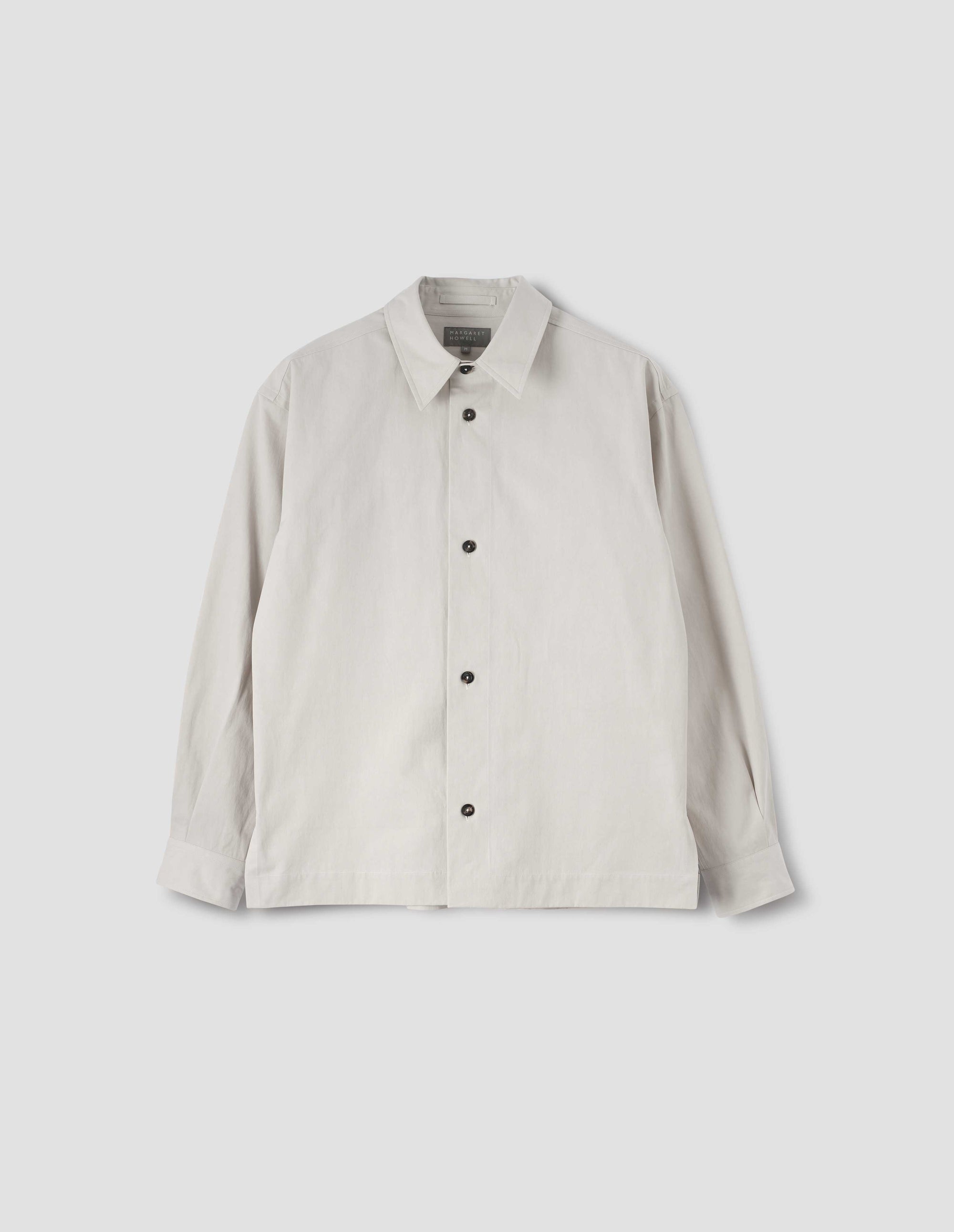 Surchemise boxy minimaliste - White