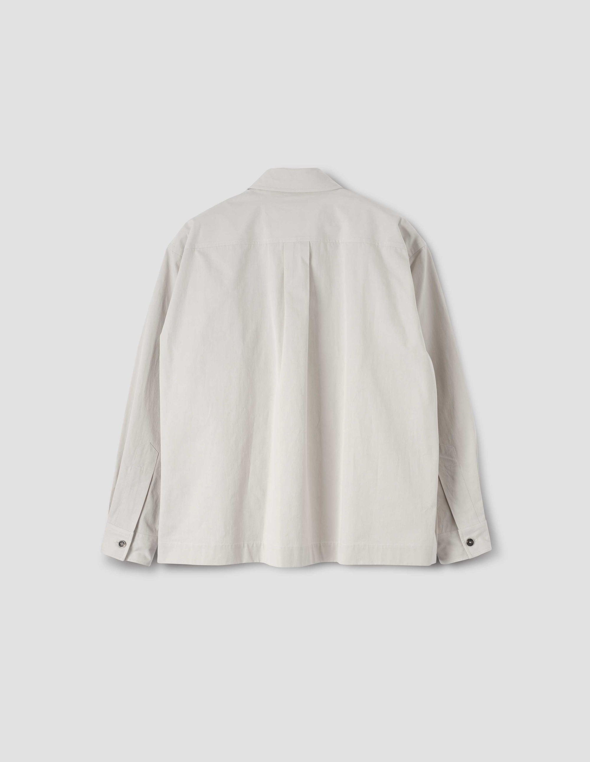 Surchemise boxy minimaliste - White