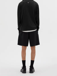 Sweat à zip Margaret Howell x Mizuno - Black