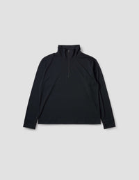 Sweat demi-zip Mizuno - Black
