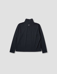 Sweat demi-zip Mizuno - Black