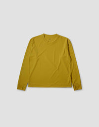 Haut d'entraînement manches longues Mizuno - Yellow