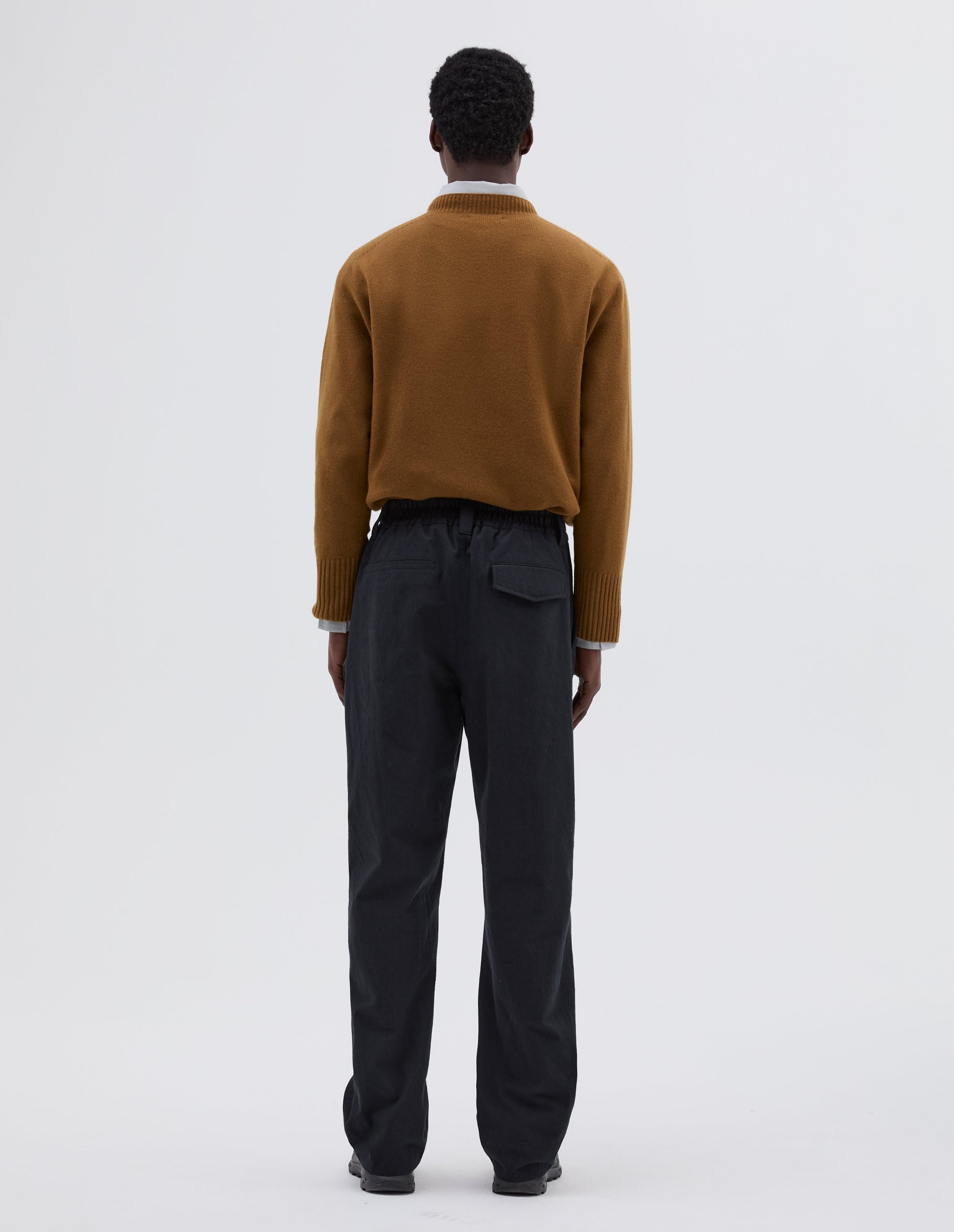 Pantalon coupe décontractée - Black