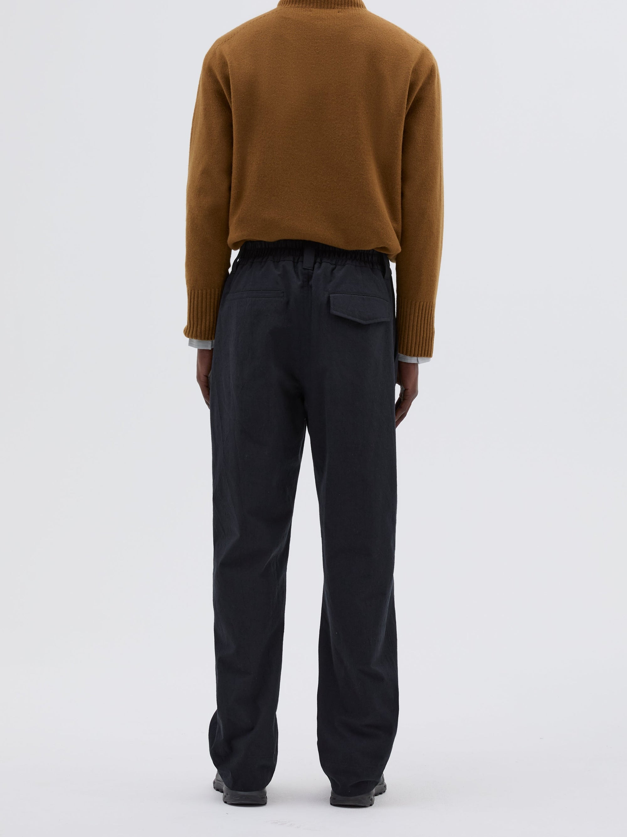 Pantalon ample à poches - Black