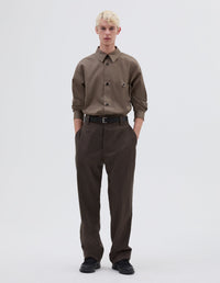 Pantalon coupe décontractée - Tobacco