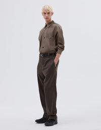 Pantalon coupe décontractée - Tobacco