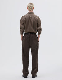 Pantalon coupe décontractée - Tobacco