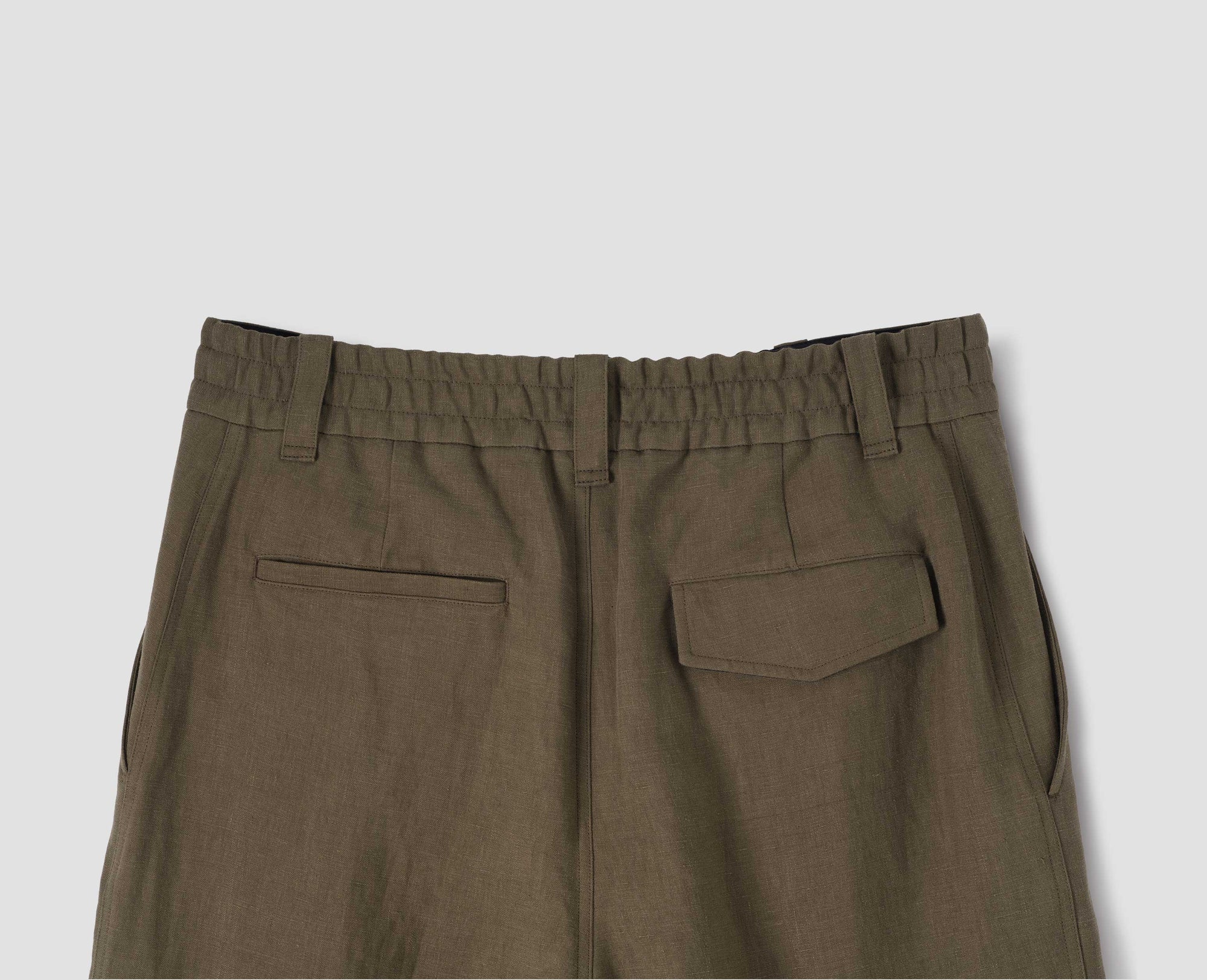 Pantalon coupe décontractée - Brown & Green