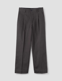 Chino à jambes larges - Ebony