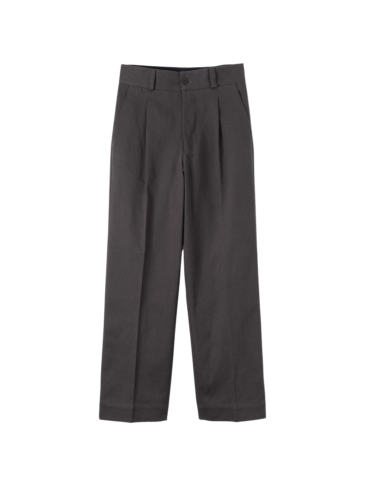Pantalon chino ample - Ebony