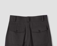 Chino à jambes larges - Ebony