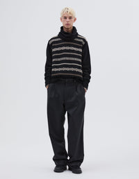 Chino à jambes larges - Charcoal
