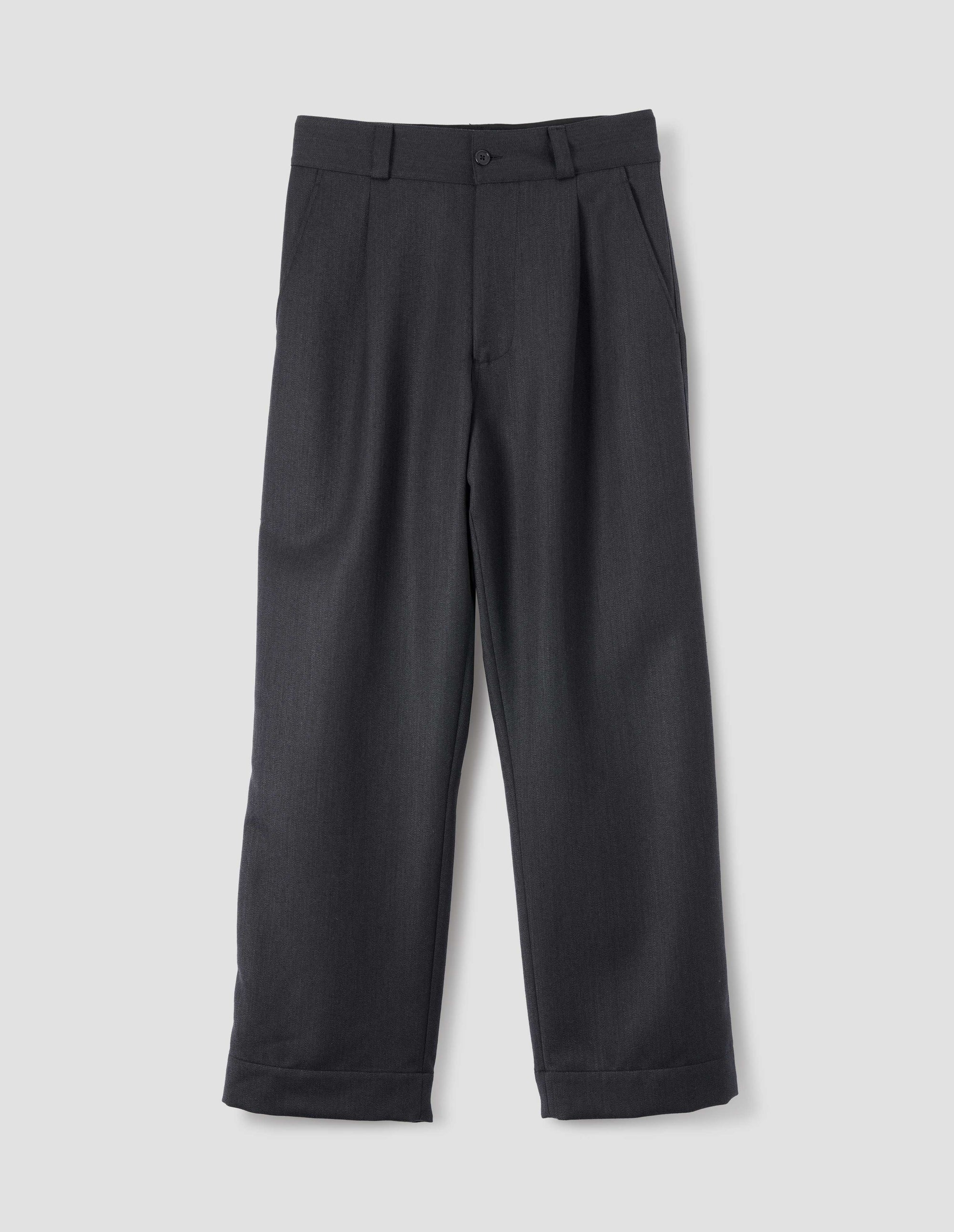 Chino à jambes larges - Charcoal