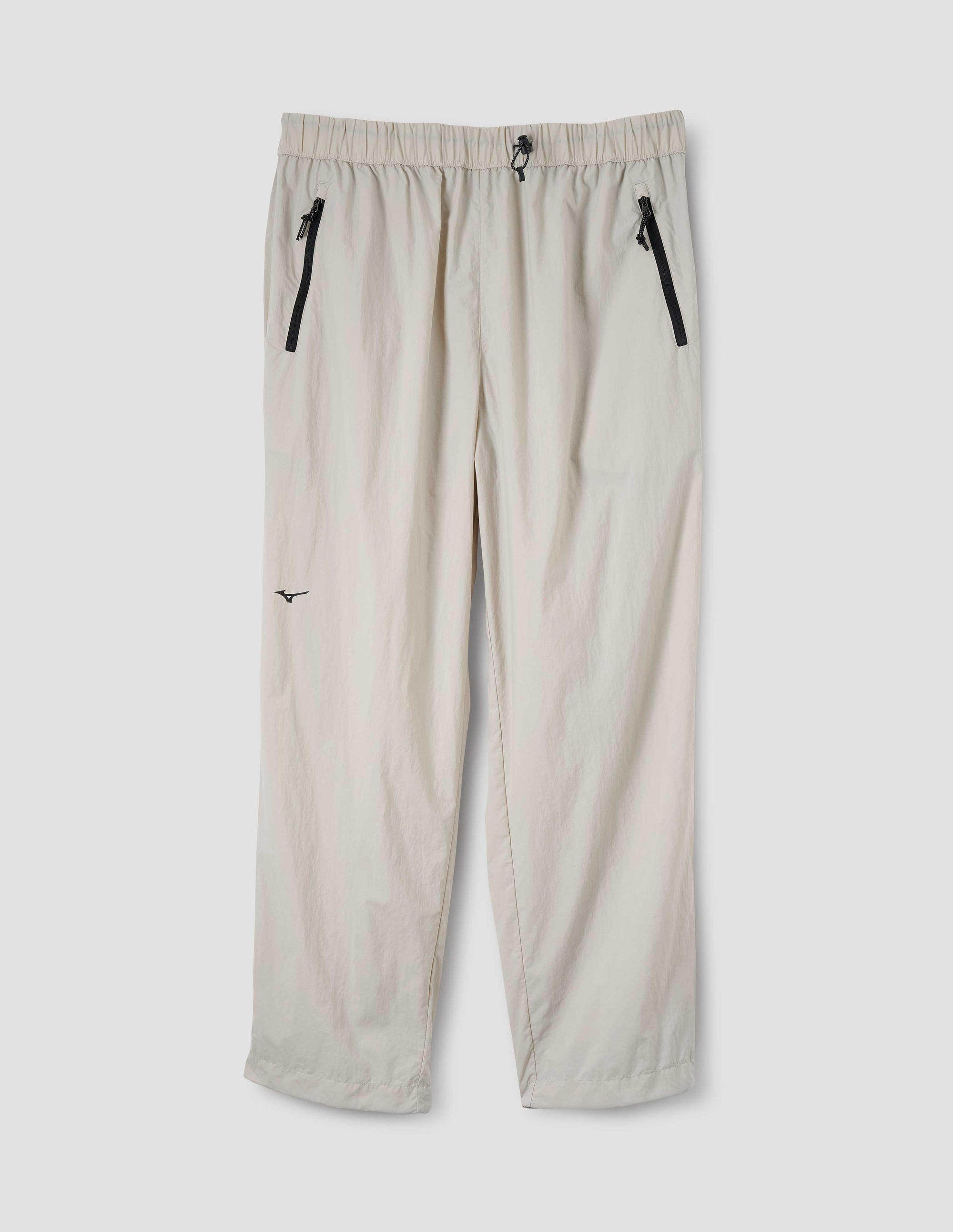 Pantalon de pluie Mizuno - Beige & Grey & White