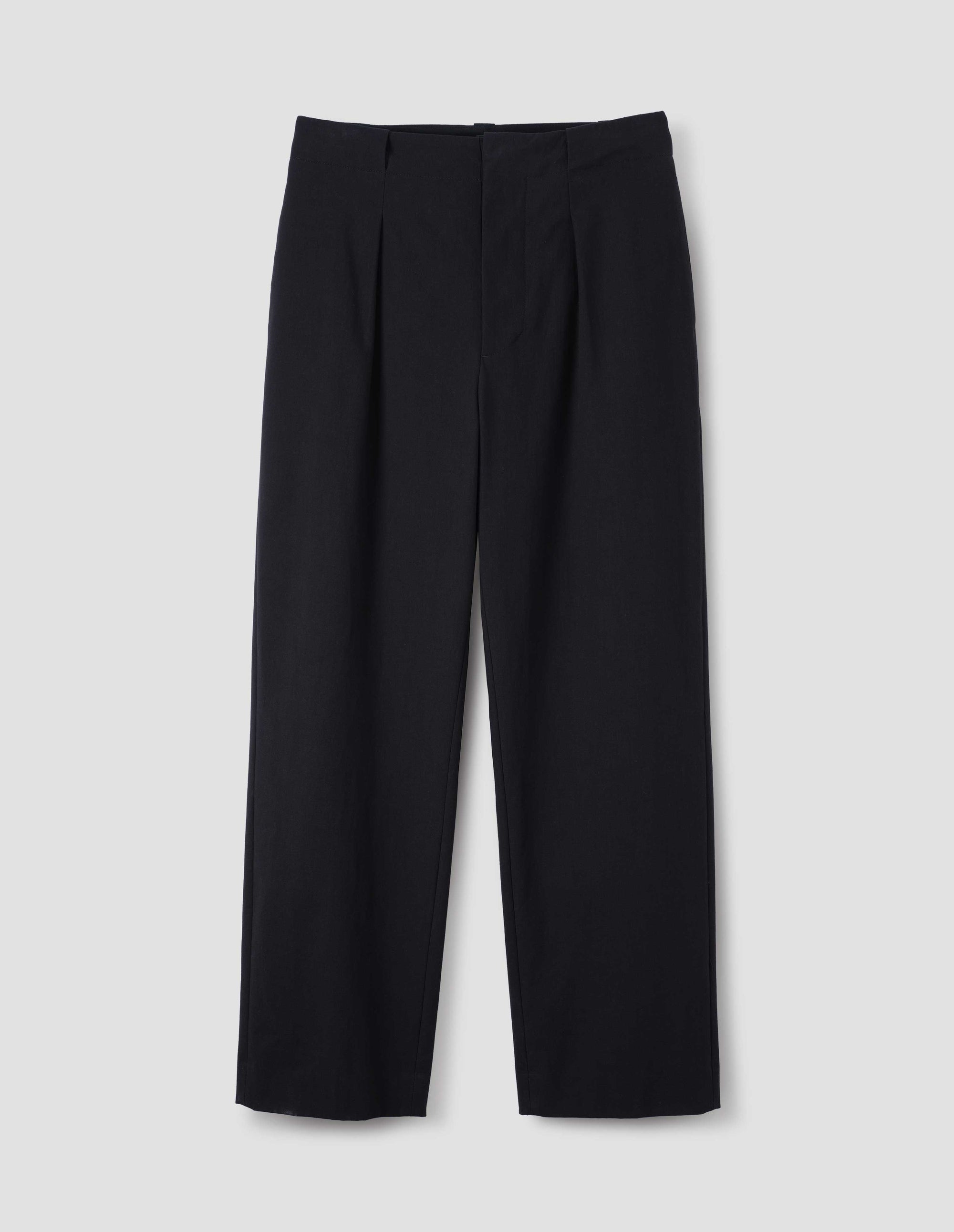 Pantalon à larges passants de ceinture - Black