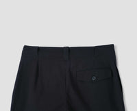 Pantalon à larges passants de ceinture - Black