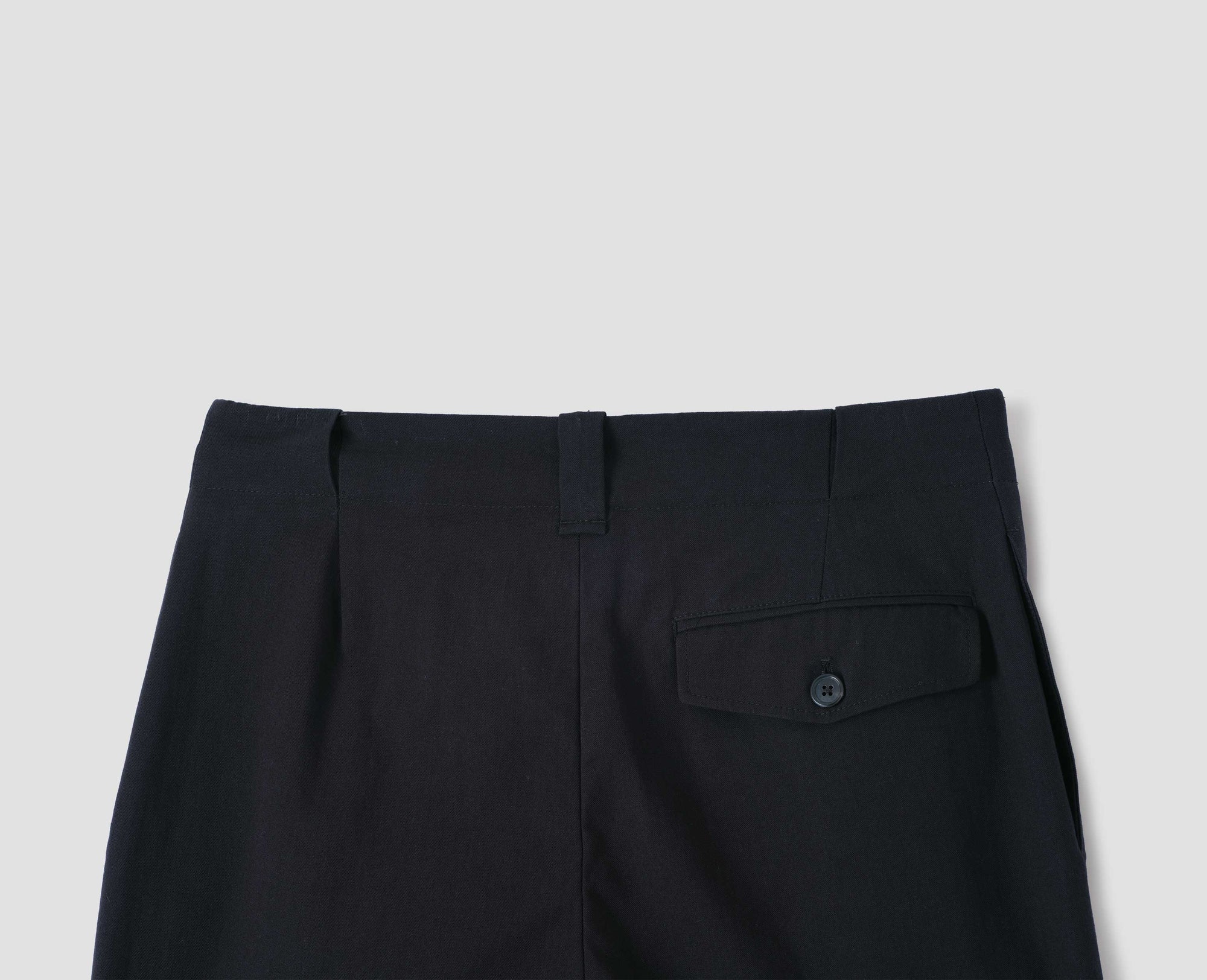 Pantalon à larges passants de ceinture - Black