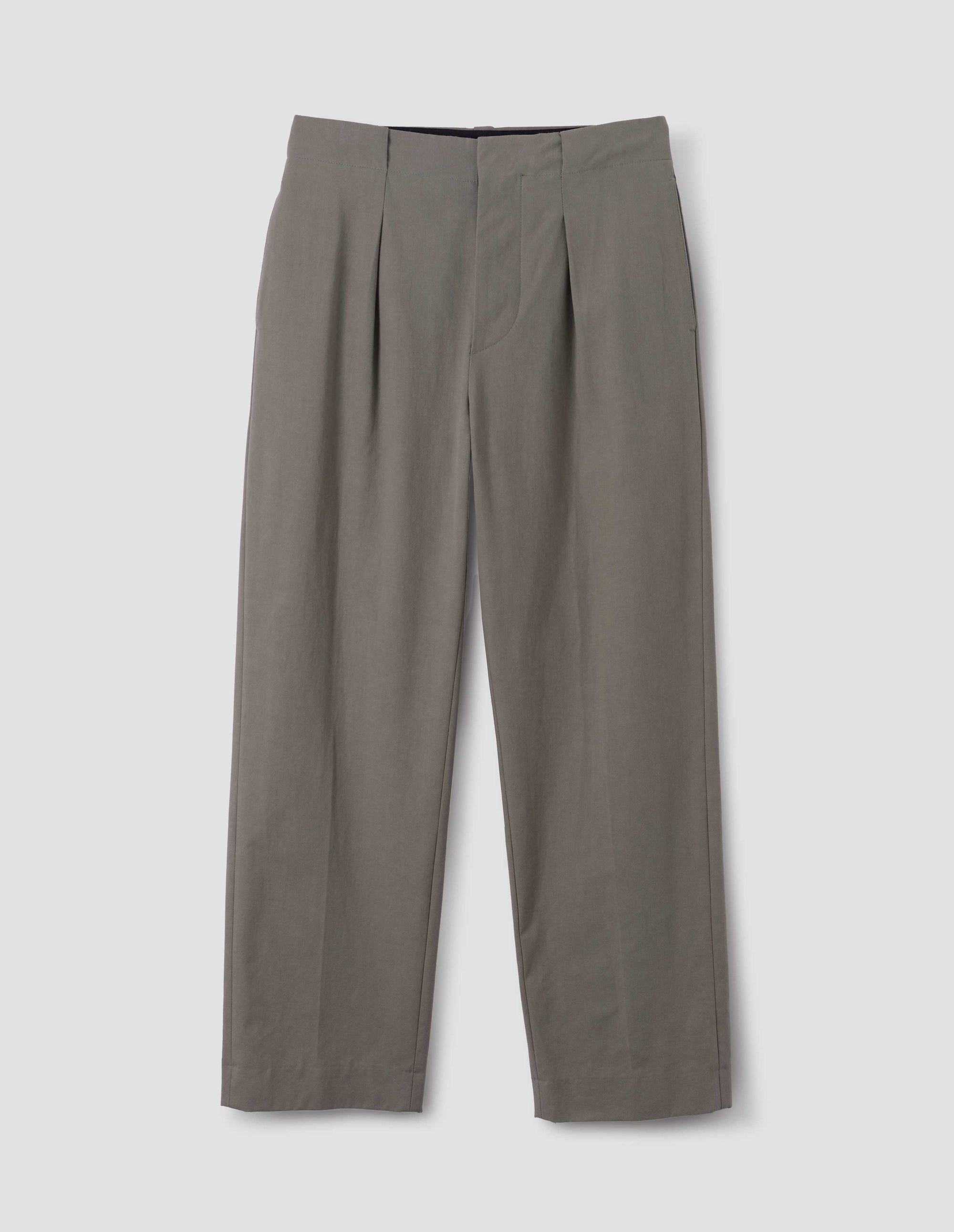 Pantalon à larges passants de ceinture - Gray