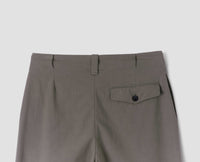 Pantalon à larges passants de ceinture - Gray