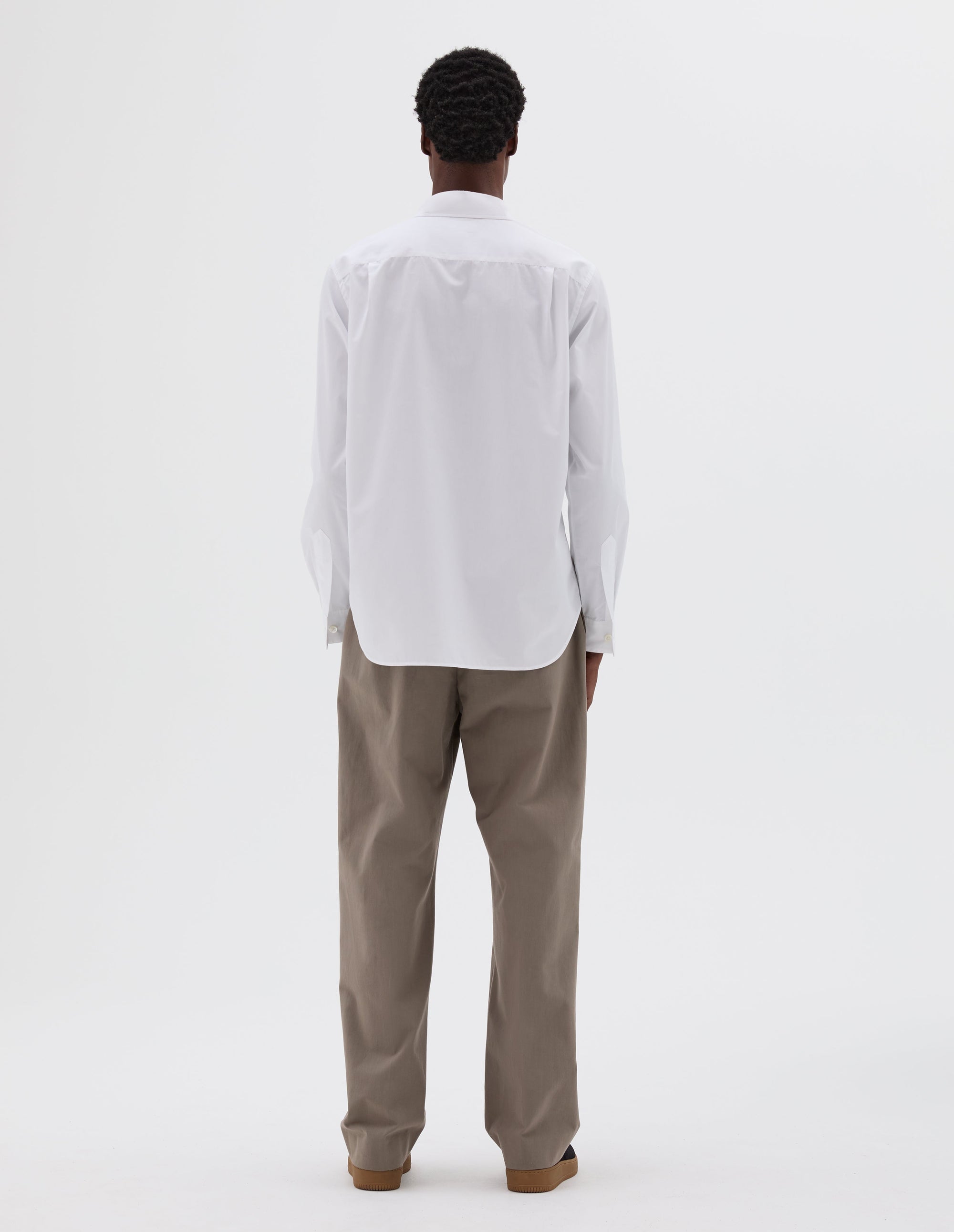 Pantalon à larges passants de ceinture - Gray