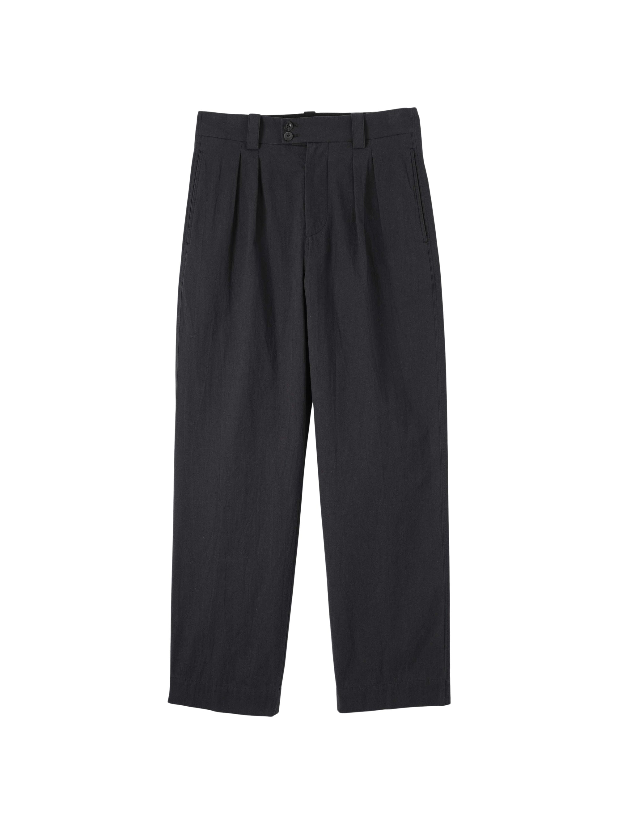 Pantalon à doubles plis - Black