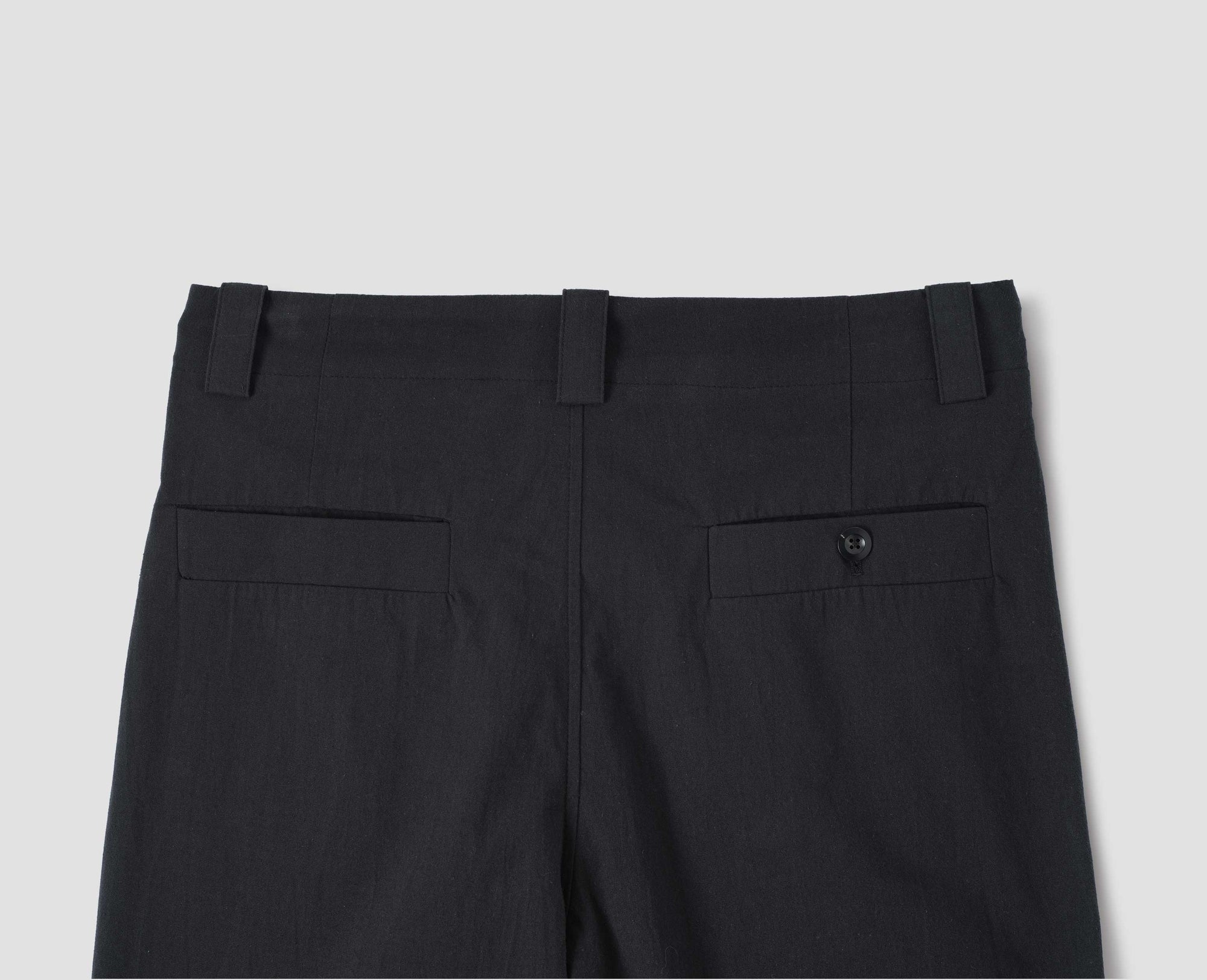 Pantalon à doubles plis - Black