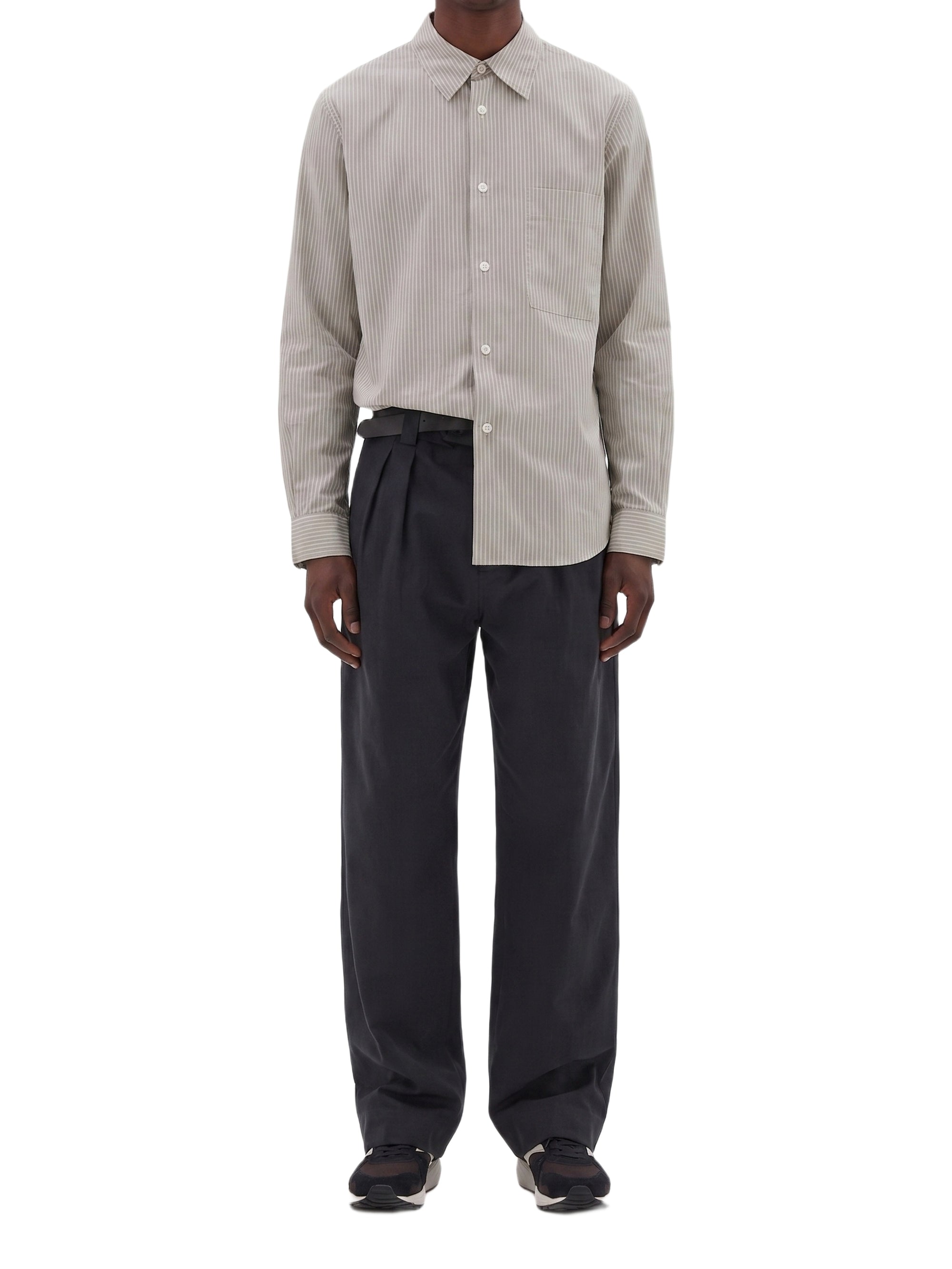 Pantalon à doubles plis - Black