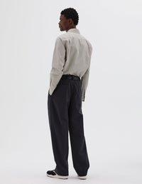 Pantalon à doubles plis - Black