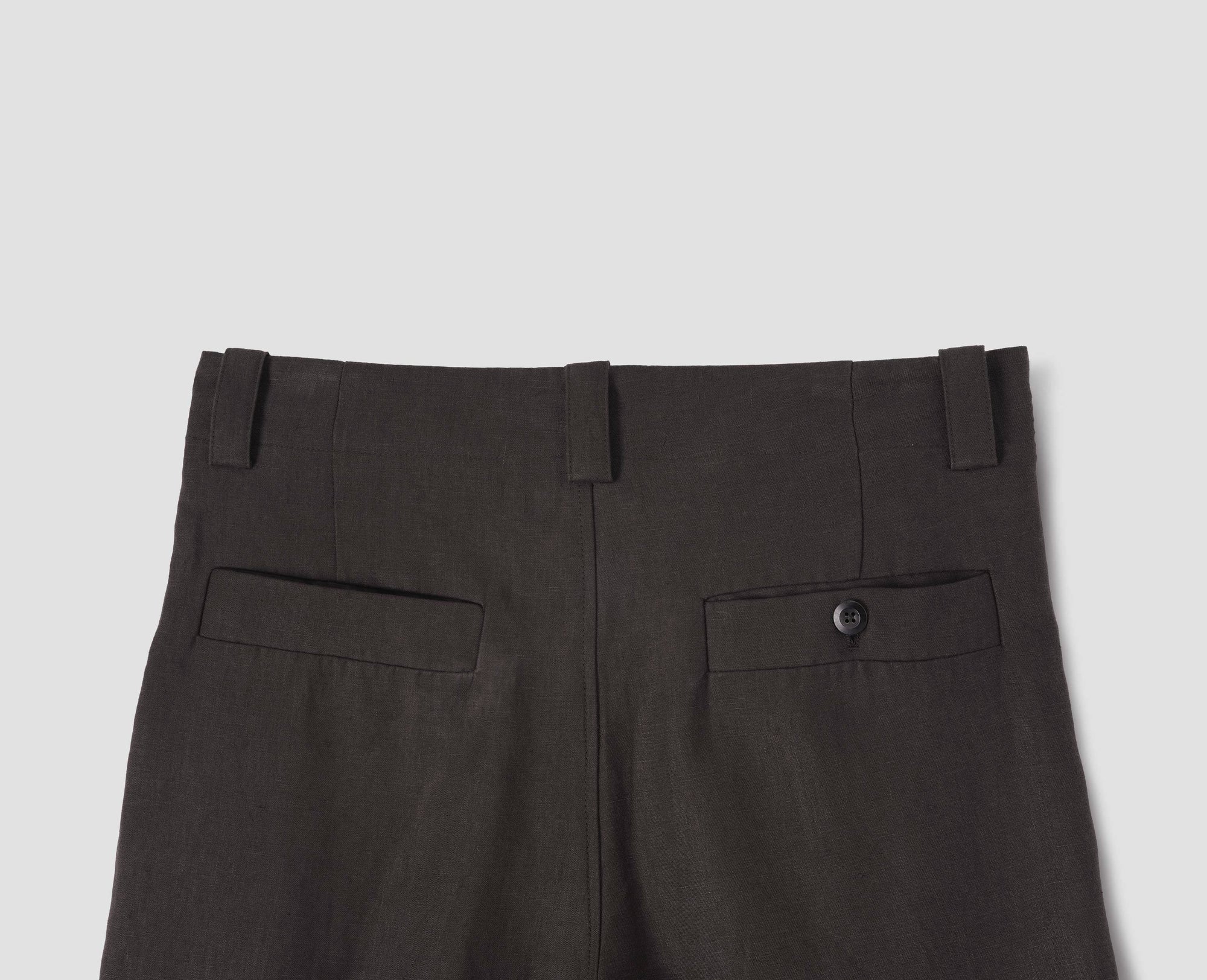 Pantalon à doubles plis - Brown