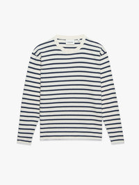 L/S RELAXED STRIPED TEEDARK NAVY STRIPE
