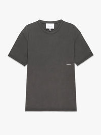 S/S RELAXED TEEWASHED ANTHRACITE