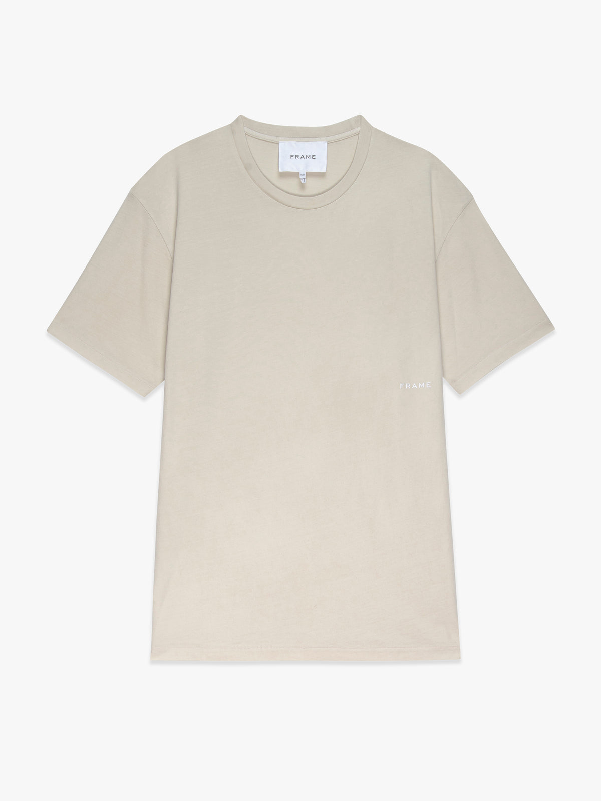 S/S RELAXED TEEWASHED OFF WHITE