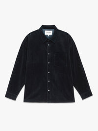 RELAXED CORDUROY OVERSHIRTDARK NAVY