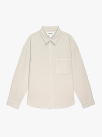 WAFFLE TEXTURED SHIRTOFF WHITE