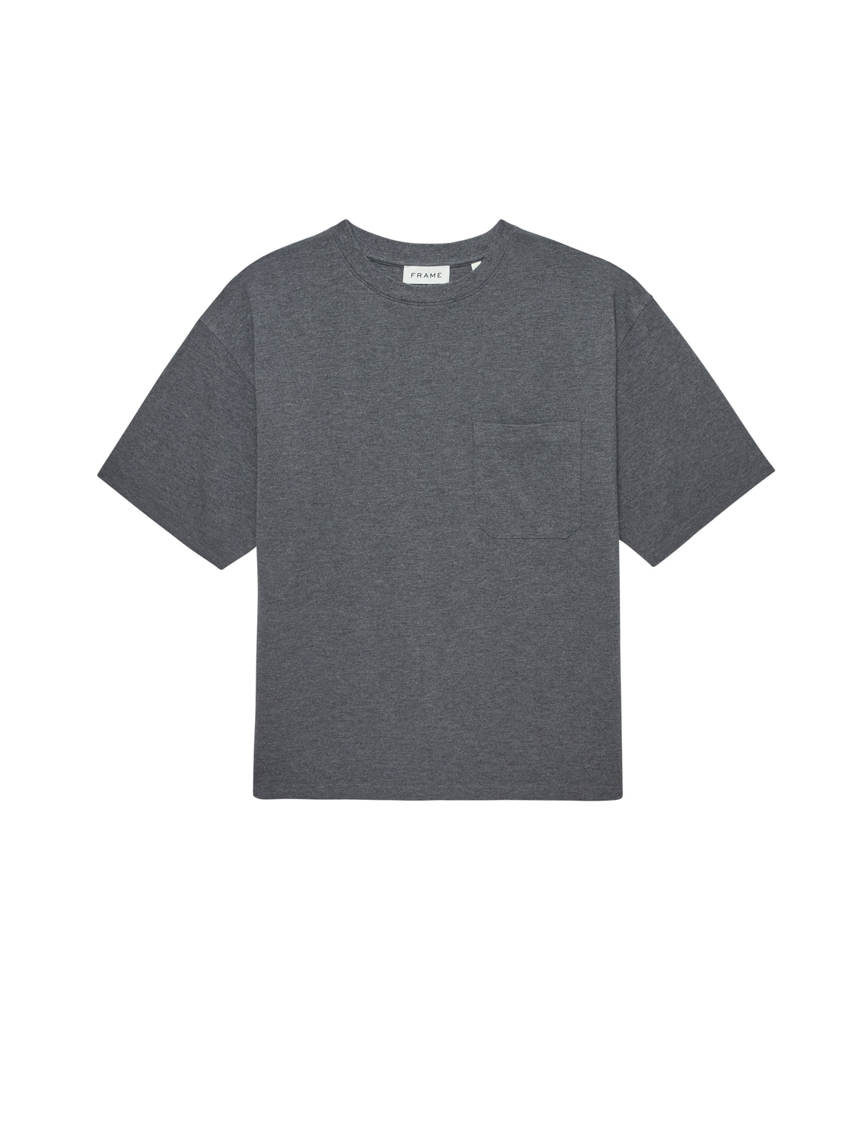 PIQUE RELAXED TEEGREY MELANGE