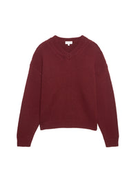 OVERSIZED SWEATERBURGUNDY