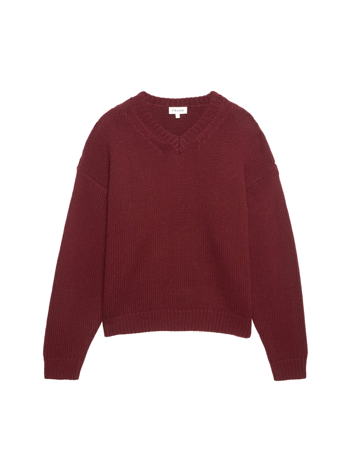 OVERSIZED SWEATERBURGUNDY
