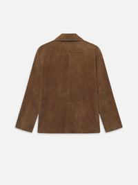 SUEDE BLAZERCARAMEL