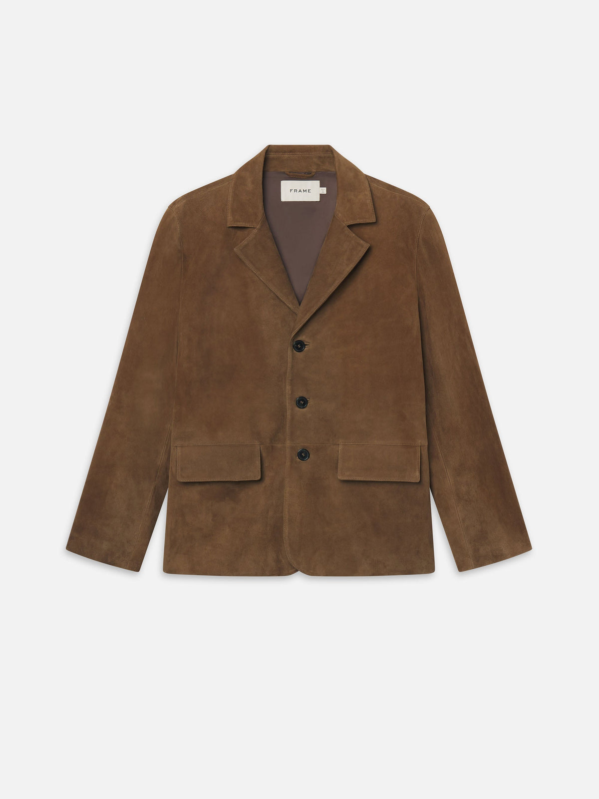 SUEDE BLAZERCARAMEL