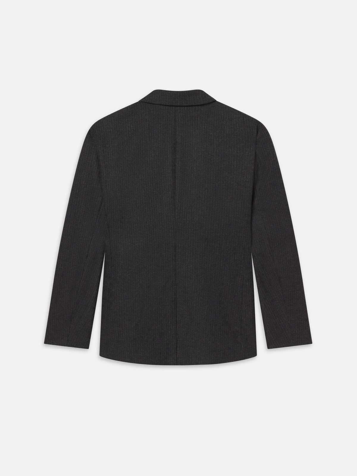 PINSTRIPE WOOL BLAZERDARK GREY